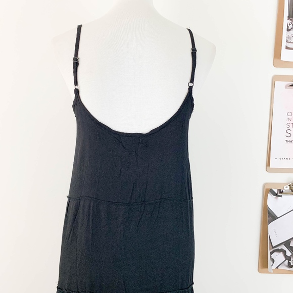 2/$25 Boho Me Front Embroidered Maxi Dress Small - Picture 4 of 7